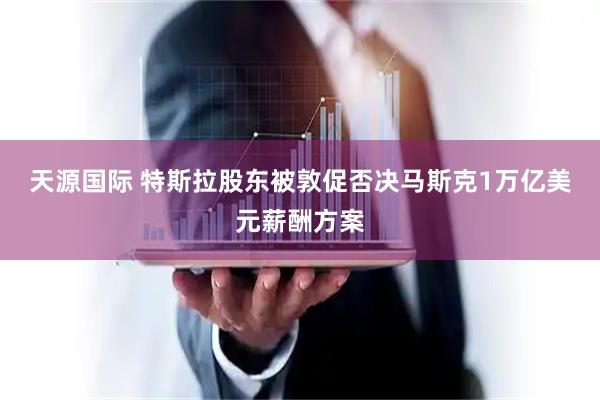 天源国际 特斯拉股东被敦促否决马斯克1万亿美元薪酬方案